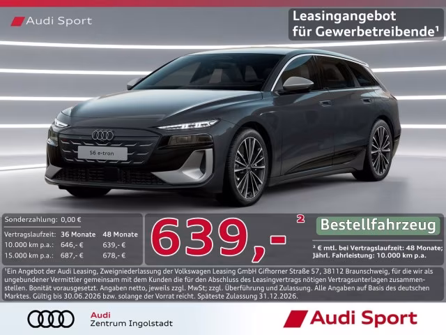 Audi S6 e-tron Avant Tech Luft MATRIX UPE 101.150,-