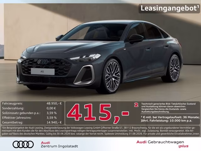 Audi A5 Limousine TDI edition one S line Tech+ MATRIX