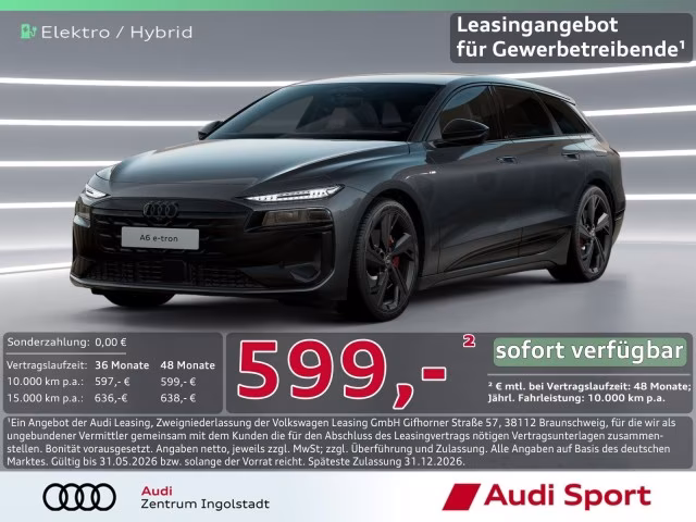 Audi A6 Avant e-tron performance S line UPE 99.810,-