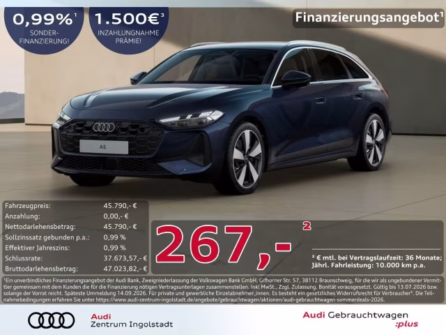 Audi A5 Avant TDI qu Tech+ AHK MATRIX 360° PDC 19&amp;quot;