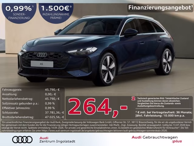 Audi A5 Avant TDI qu Tech+ AHK MATRIX 360° PDC 19&amp;quot;