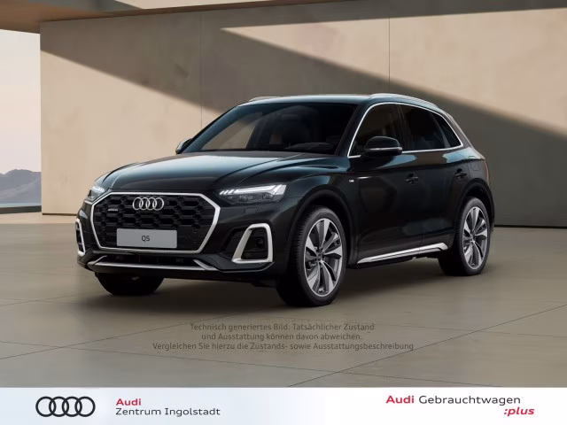 Audi Q5 55 TFSI e qu S line LUFT MATRIX AHK 360° 21&amp;quot;