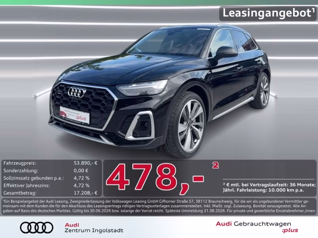 Audi Q5 55 TFSI e qu S line LUFT MATRIX AHK 360° 21&amp;quot;