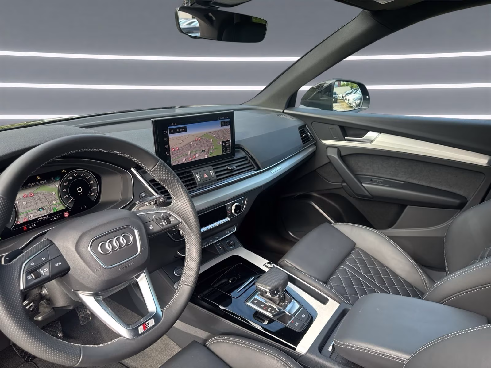 55 TFSI e qu S line LUFT MATRIX AHK 360° 21"