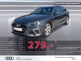 Avant 40 TFSI qu S line AHK PANO LED NAVI 18"