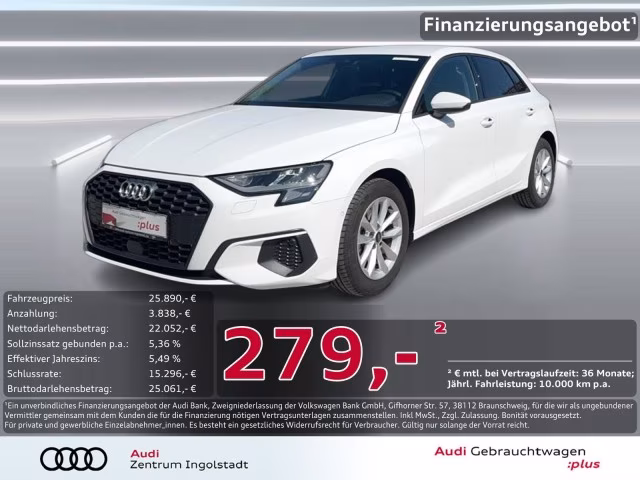 Audi A3 Sportback 35 TFSI ACC PDC+ SHZ NAVI+ Virtual