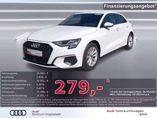 Audi A3 Sportback 35 TFSI ACC PDC+ SHZ NAVI+ Virtual