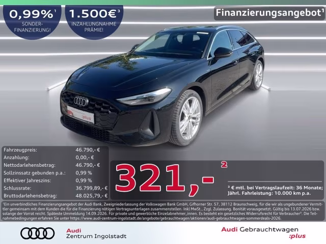 Audi A5 Avant e-hybrid qu AHK Kam ACC PDC Virtual 19&amp;quot;