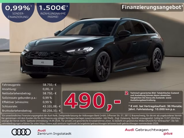 Audi A5 Avant e-hybrid qu S line Tech+ MATRIX AHK HuD