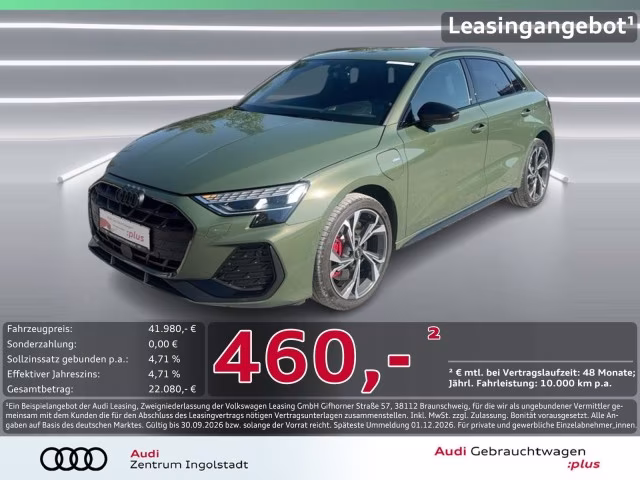 Audi A3 Sportback 45 TFSI e S line MATRIX AHK KAMERA