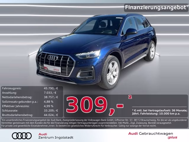 Audi Q5 50 TDI qu advanced MATRIX KAMERA HuD Memory