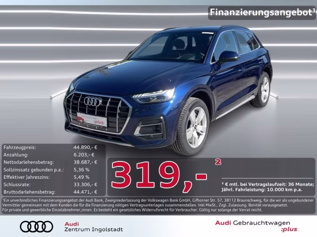 Audi Q5 50 TDI qu advanced MATRIX KAMERA HuD Memory