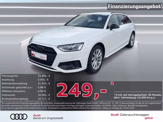 Audi A4 Avant 35 TFSI advanced LED ACC NAVI+ PDC+ SHZ
