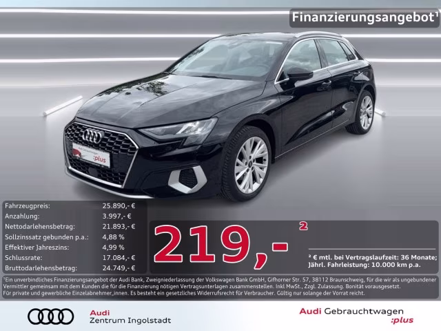 Audi A3 Sportback 30 TFSI advanced LED ACC NAVI+ PDC