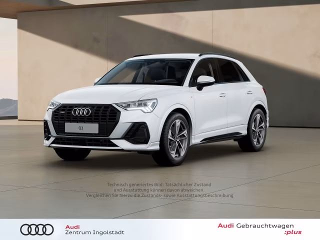 Audi Q3 40 TFSI qu S line AHK ACC LED Optik-Schw. 19&amp;quot;
