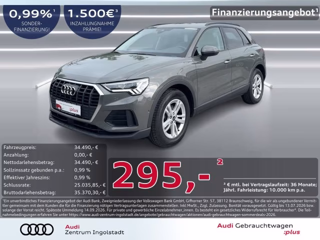 Audi Q3 35 TDI LED ACC PDC Virtual Navi+ SHZ 17&amp;quot;