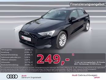 Sportback 30 TFSI LED PDC+ SHZ NAVI+ Virtual+