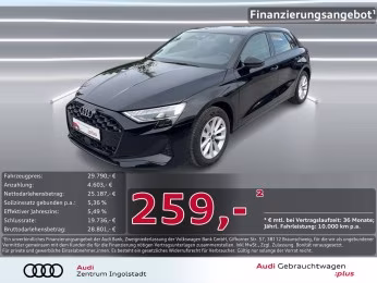 Sportback 30 TFSI LED PDC+ SHZ NAVI+ Virtual+