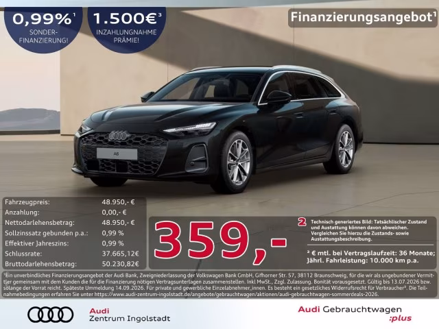 Audi A6 Avant TDI Tech+ MATRIX AHK PANO 360° Memory