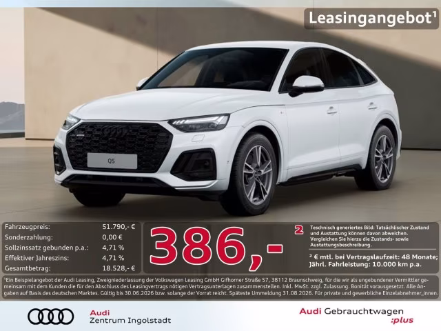 Audi Q5 Sportback 50 TDI qu S line MATRIX AHK 360°