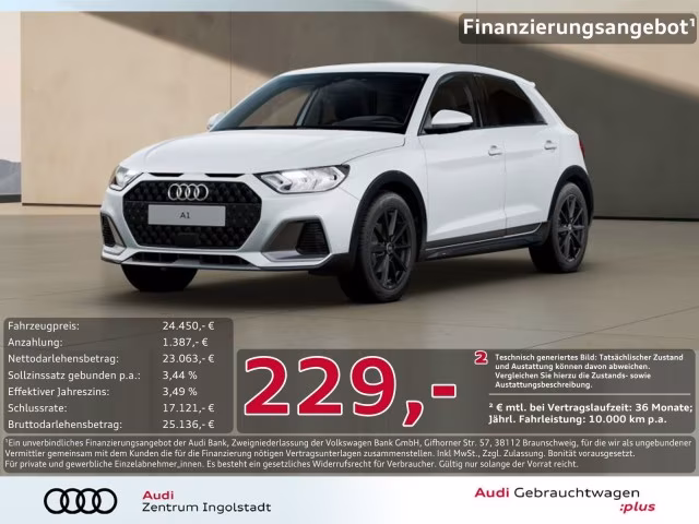 Audi A1 allstreet 30 TFSI NAVI+ Carplay PDC SHZ 17&amp;quot;