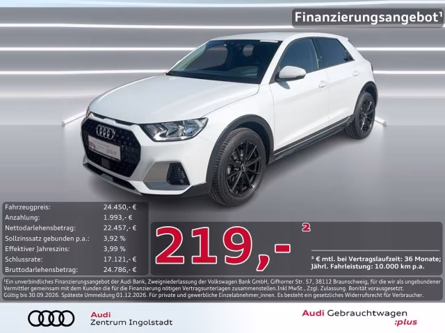 Audi A1 allstreet 30 TFSI NAVI+ Carplay PDC SHZ 17&amp;quot;