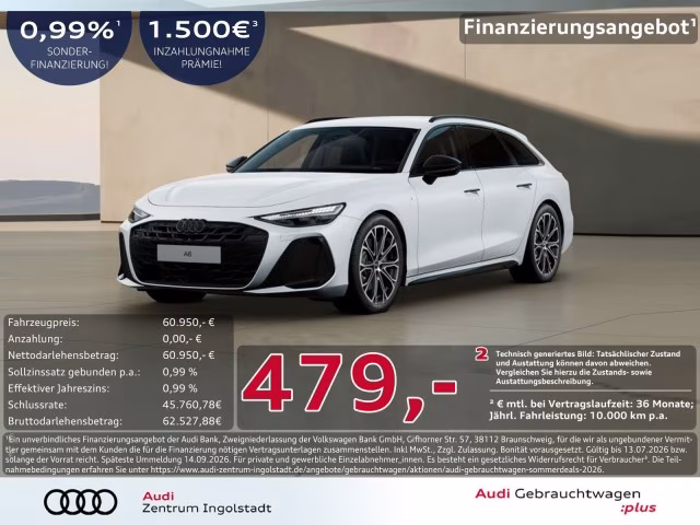 Audi A6 Avant TFSI qu S line Tech+ AHK MATRIX B&amp;amp;O 20&amp;quot;