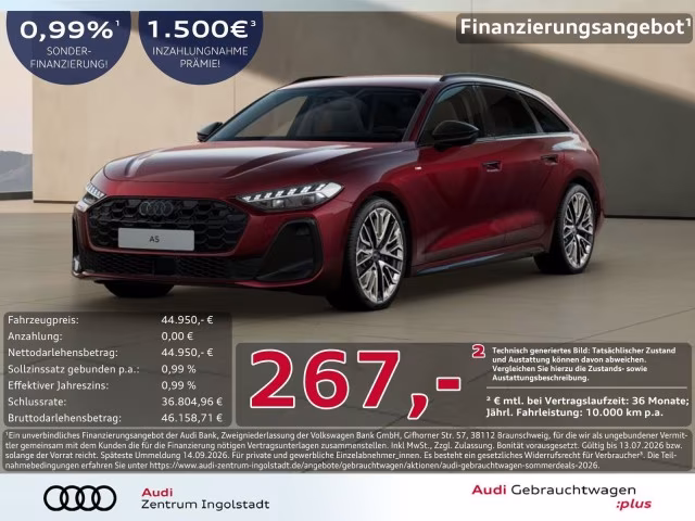 Audi A5 Avant TFSI S line Tech LED+ KAMERA ACC PDC+