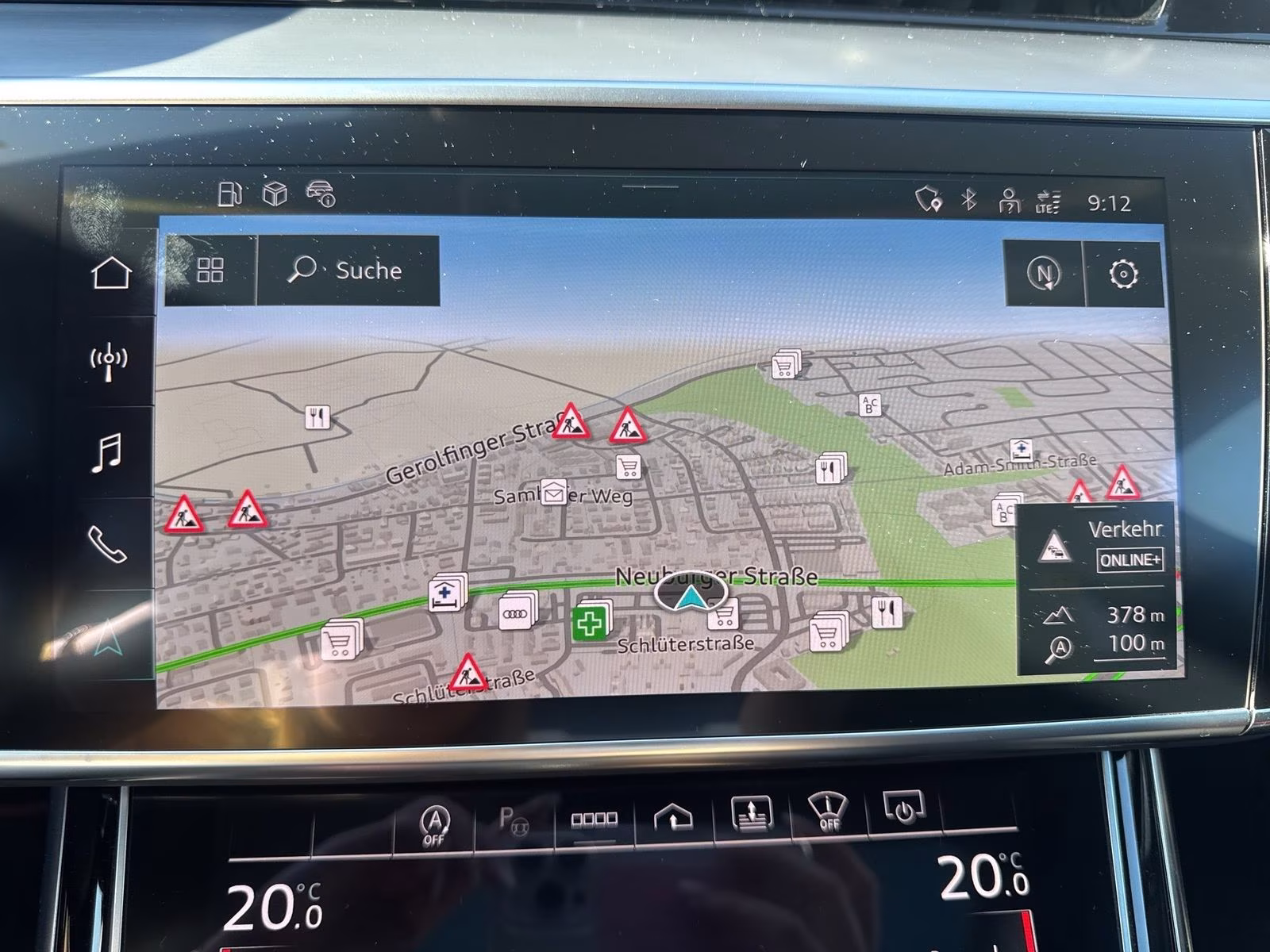 TFSI qu MATRIX AHK HuD PANO STHZG 360° ACC