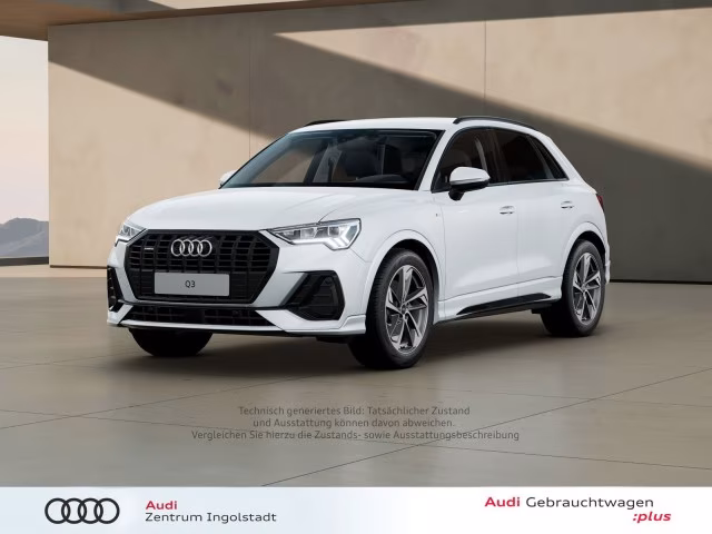 Audi Q3 40 TFSI qu S line AHK LED ACC PDC Navi+ 19&amp;quot;