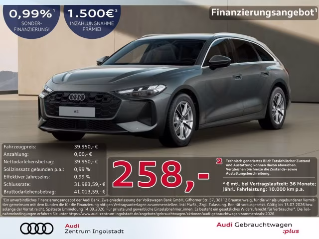 Audi A5 Avant TDI Tech+ MATRIX 360° ACC PDC+ SHZ NAVI