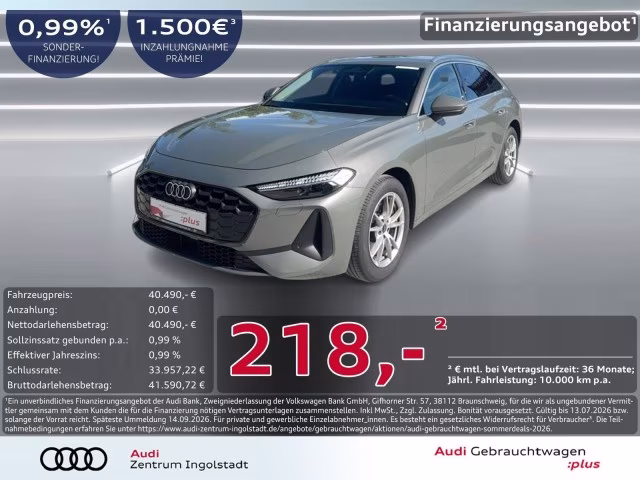 Audi A5 Avant TDI Tech+ MATRIX Memory 360° PDC ACC
