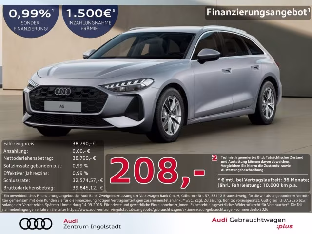 Audi A5 Avant TDI Tech LED Kamera PDC ACC Virtual SHZ