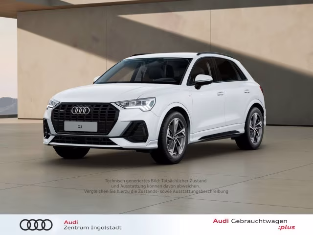 Audi Q3 40 TFSI qu S line AHK LED PDC ACC Navi+ 19&amp;quot;
