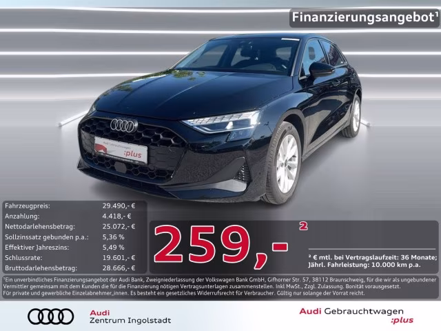 Audi A3 Sportback 30 TFSI LED Navi+ Virtual SHZ 16&amp;quot;