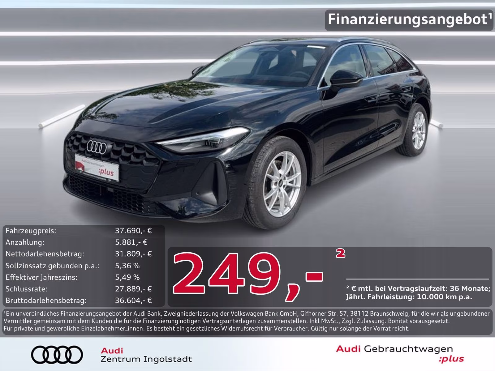 Avant TFSI PDC Kamera ACC Virtual SHZ LED 17"