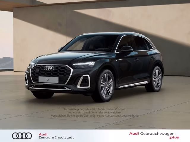Audi Q5 55 TFSI e qu S line Luft MATRIX AHK 360° 20&amp;quot;