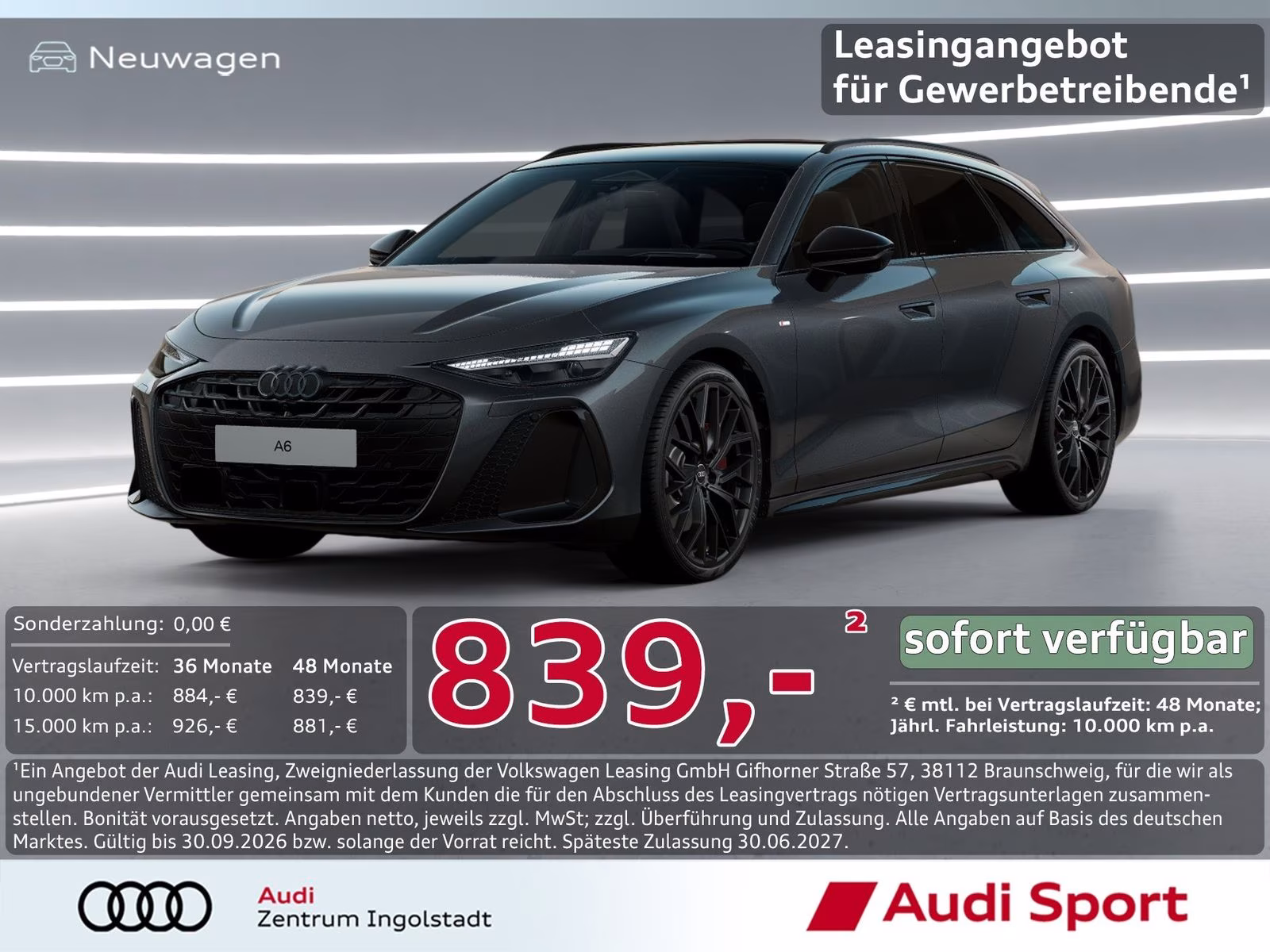 Avant TDI qu edition one S line UPE 108.825,-
