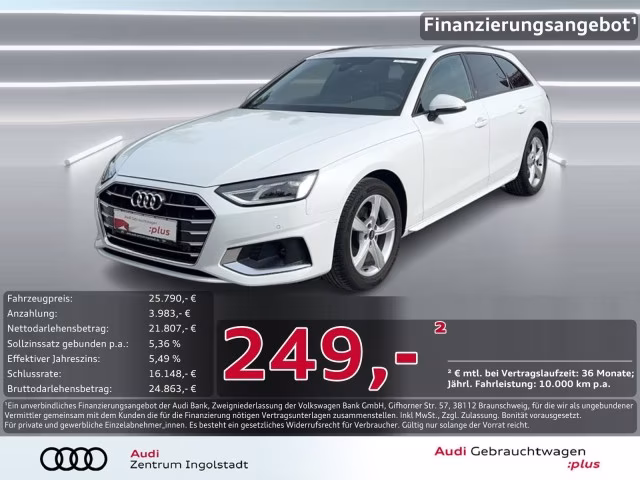 Audi A4 Avant 35 TFSI advanced NAVI+ PDC Virtual SHZ