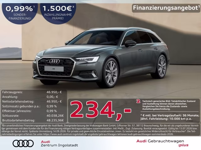 Audi A6 Avant 50 TFSI e qu advanced AHK MATRIX STHZG