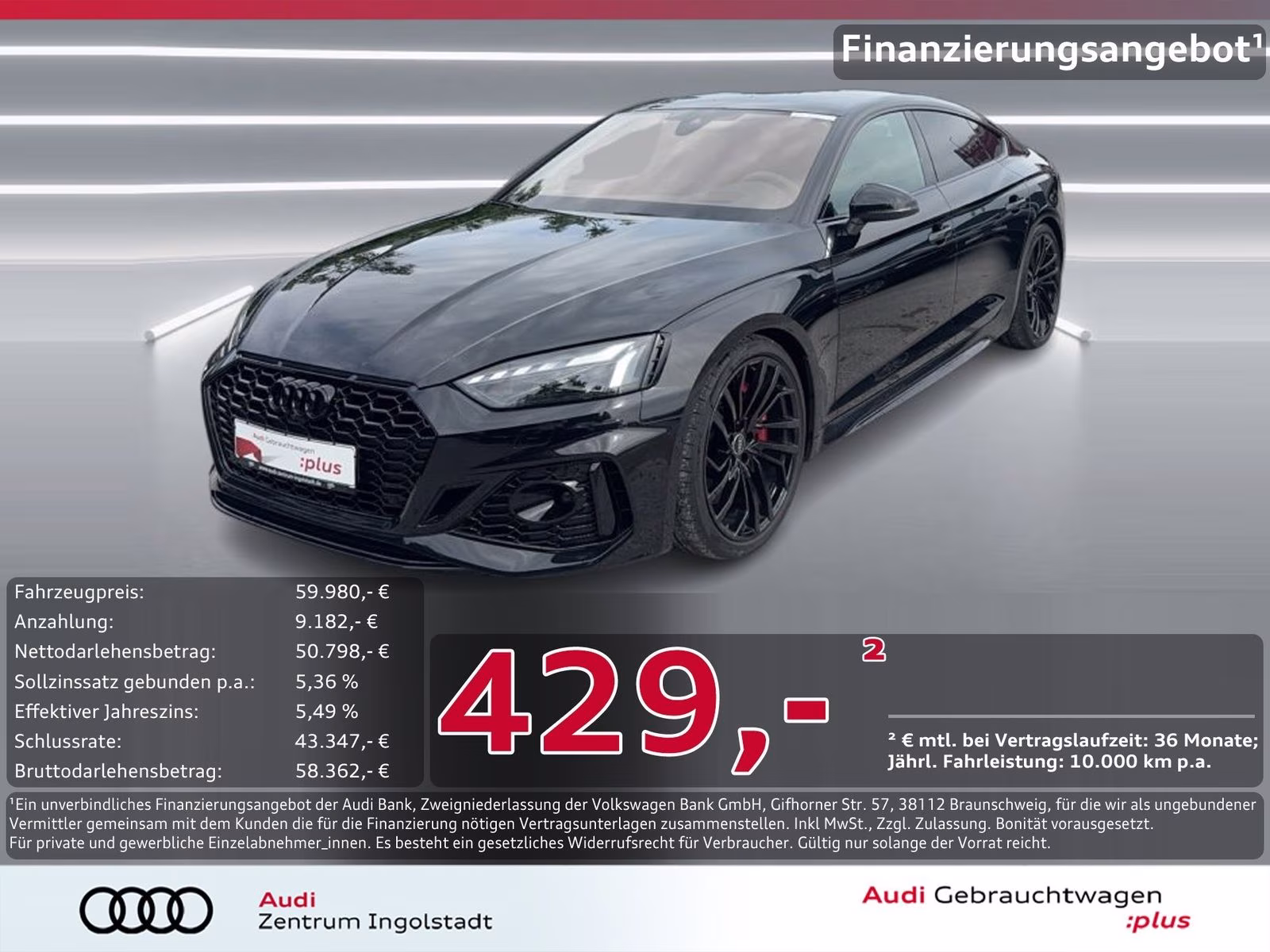 Sportback MATRIX B&amp;O HuD Kamera ACC PDC 20"