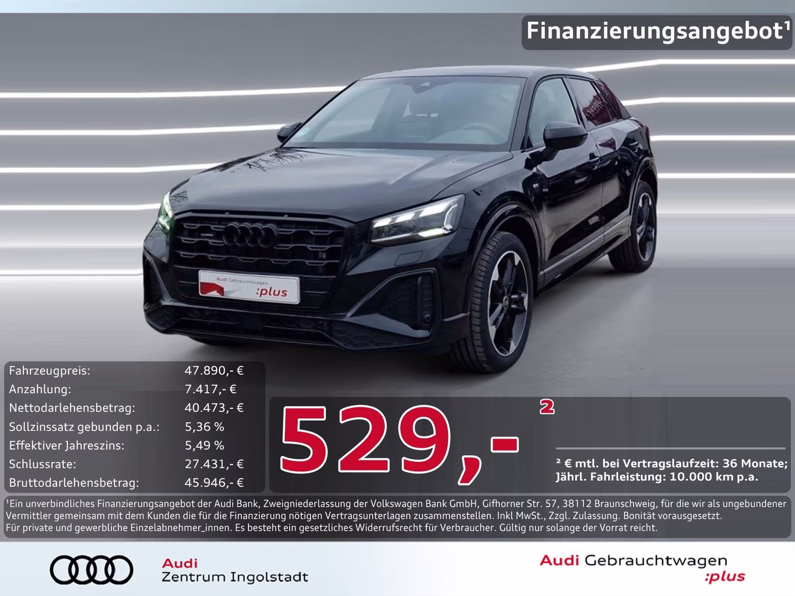 40 TFSI qu S line MATRIX S-Sitz Kam. AHK 18"