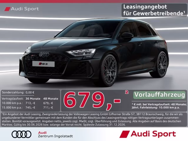 Audi RS3 Sportback MATRIX PANO UPE 84.225,-