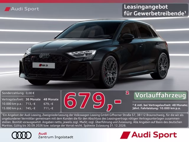 Audi RS3 Sportback MATRIX PANO UPE 84.225,-