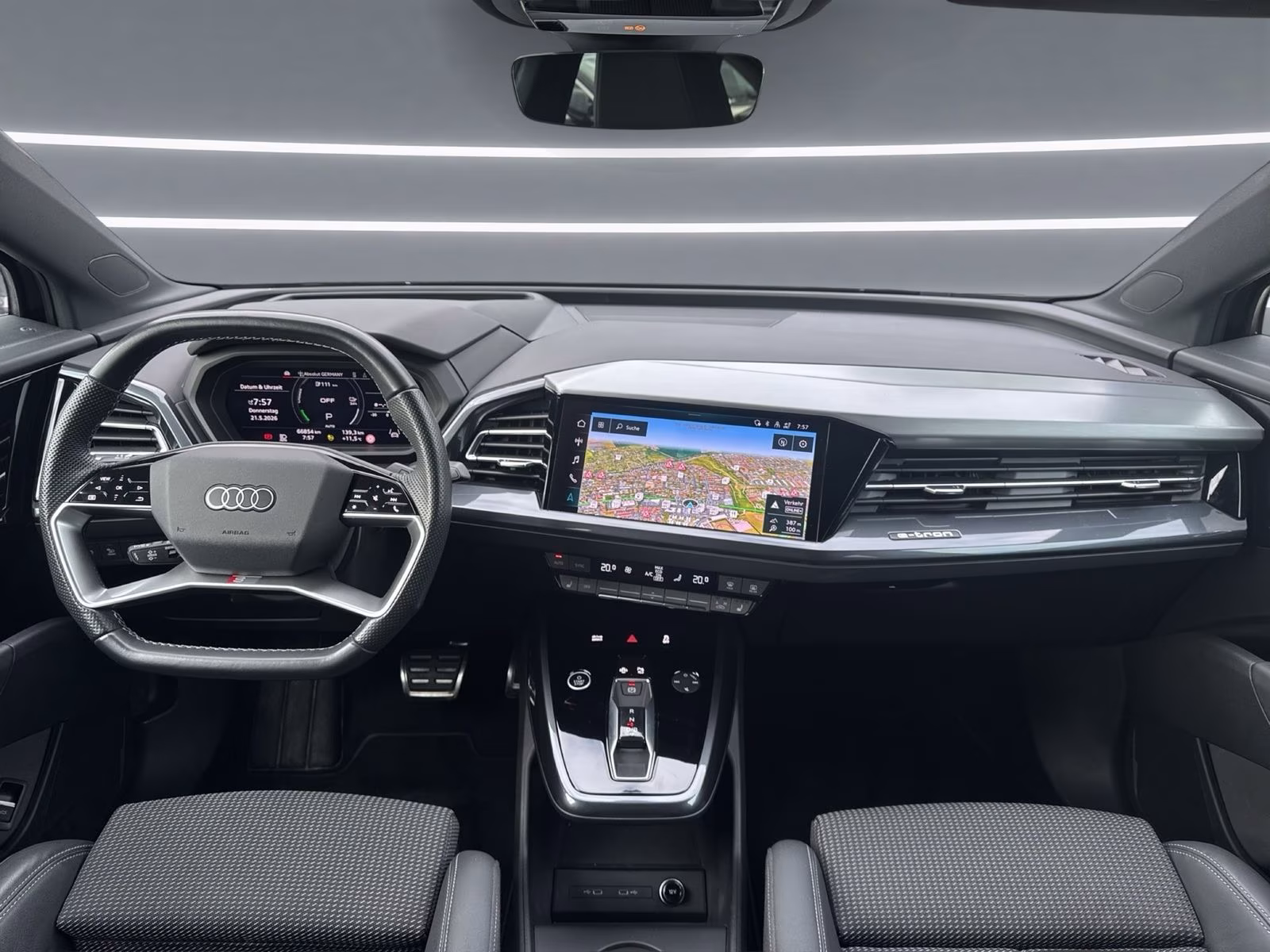 Q4 Sportback e-tron qu S line MATRIX KAMERA HuD