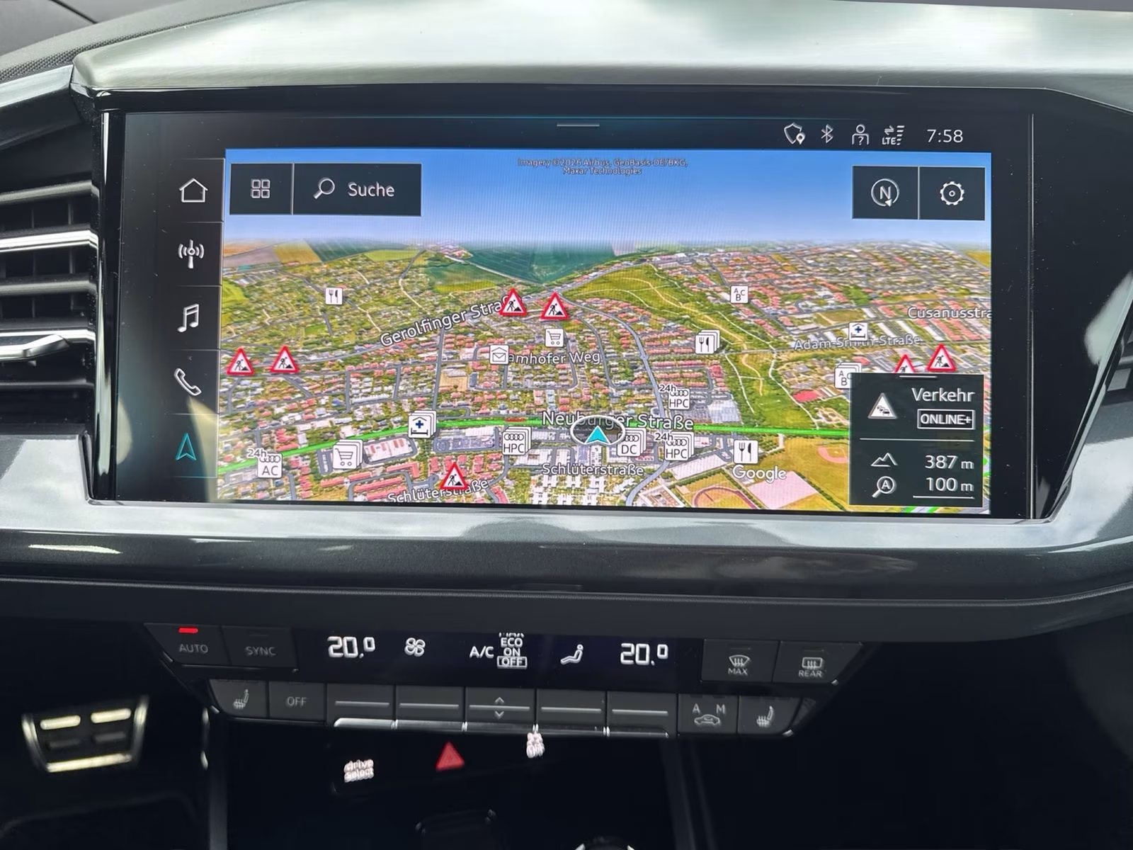 Q4 Sportback e-tron qu S line MATRIX KAMERA HuD