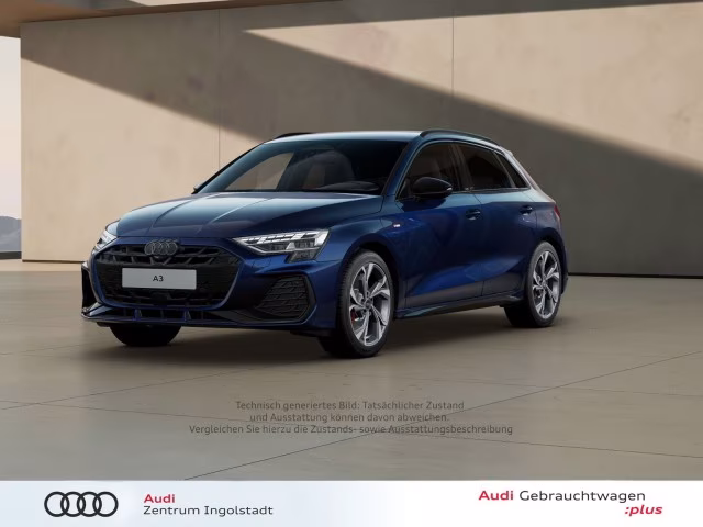 Audi A3 TFSI e S line LED AHK 360° ACC SHZ NAVI+ 18&amp;quot;