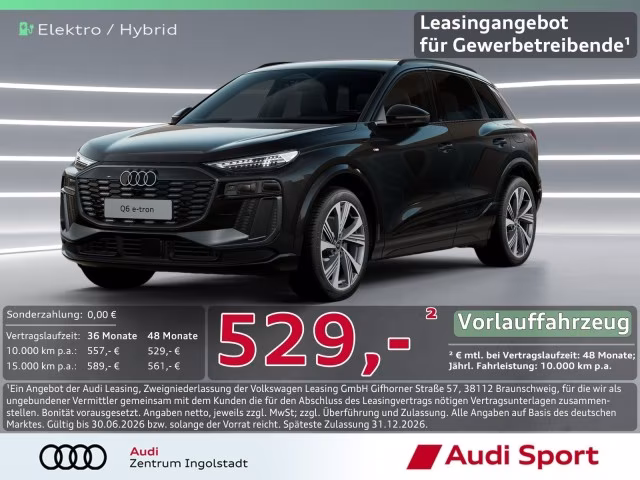 Audi Q6 e-tron S line performance UPE 79.430,-