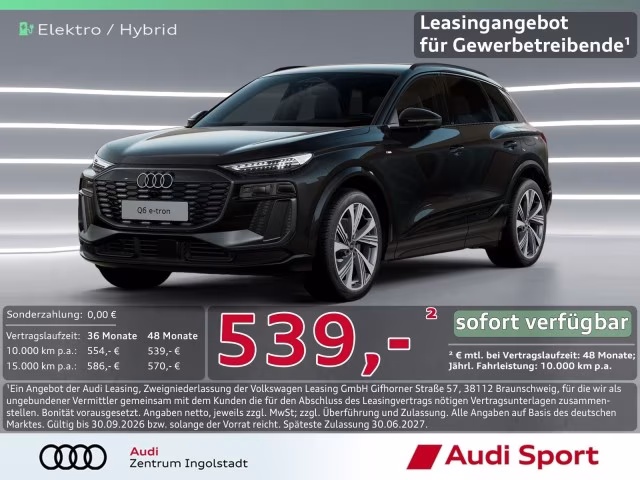 Audi Q6 e-tron S line performance UPE 79.430,-