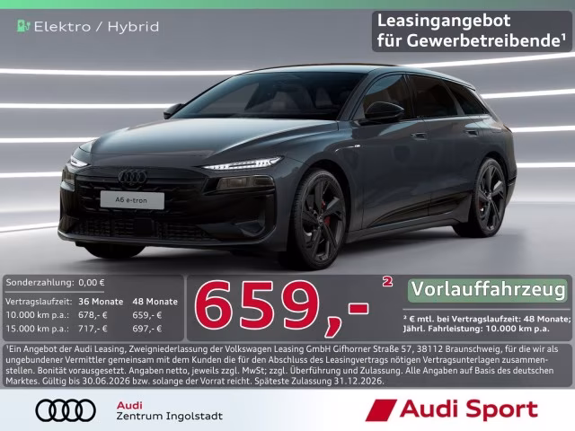 Audi A6 Avant e-tron performance AHK 21&amp;quot; UPE 98.270,-